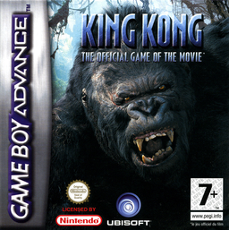 King Kong box art for GameBoy Advance